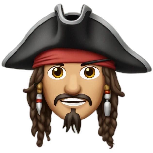 captain jack sparrow emoji