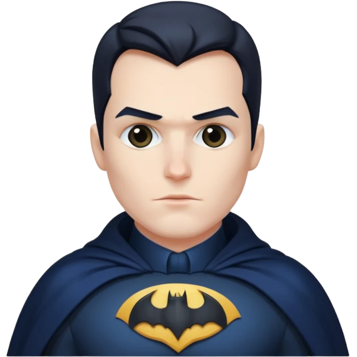 Batman not black emoji