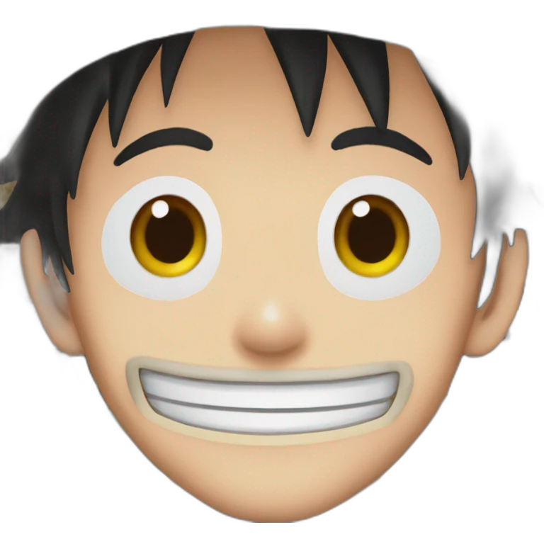 Luffy from one oiece emoji