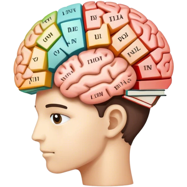 正在学习的脑子 emoji