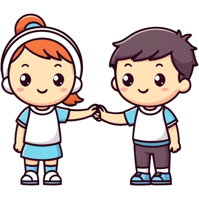girl with boy emoji
