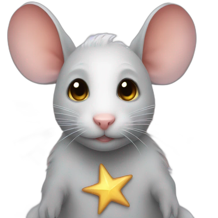 rat angel star emoji