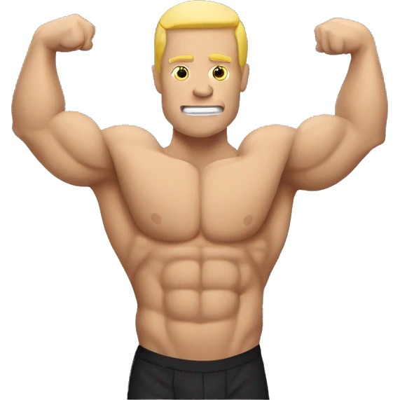 muscle strengthening emoji