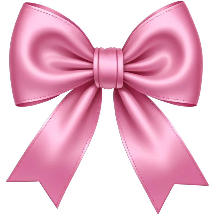 pink bow emoji
