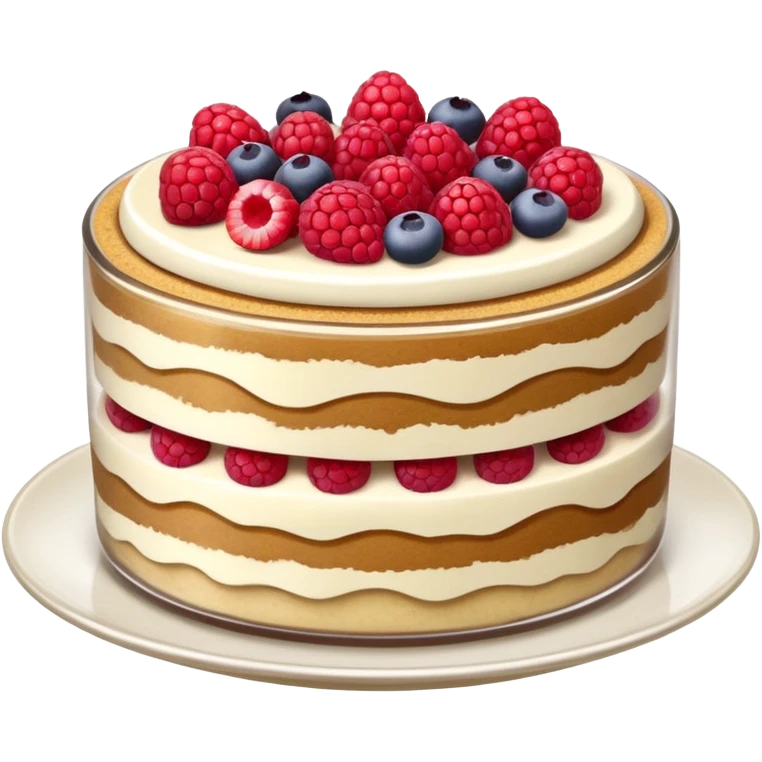berry tiramisu emoji