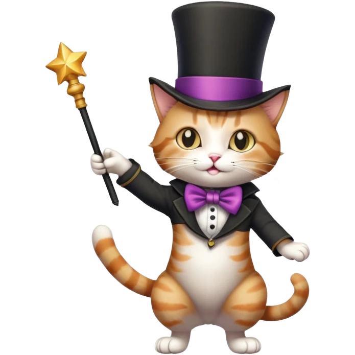 magician cat emoji
