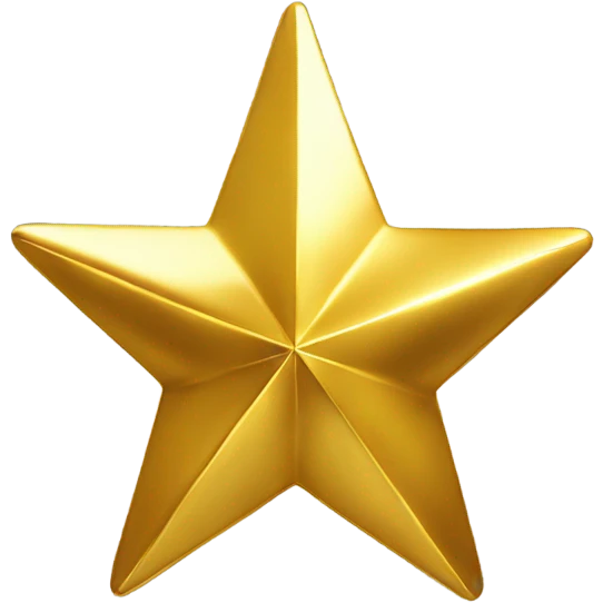 Gold star emoji