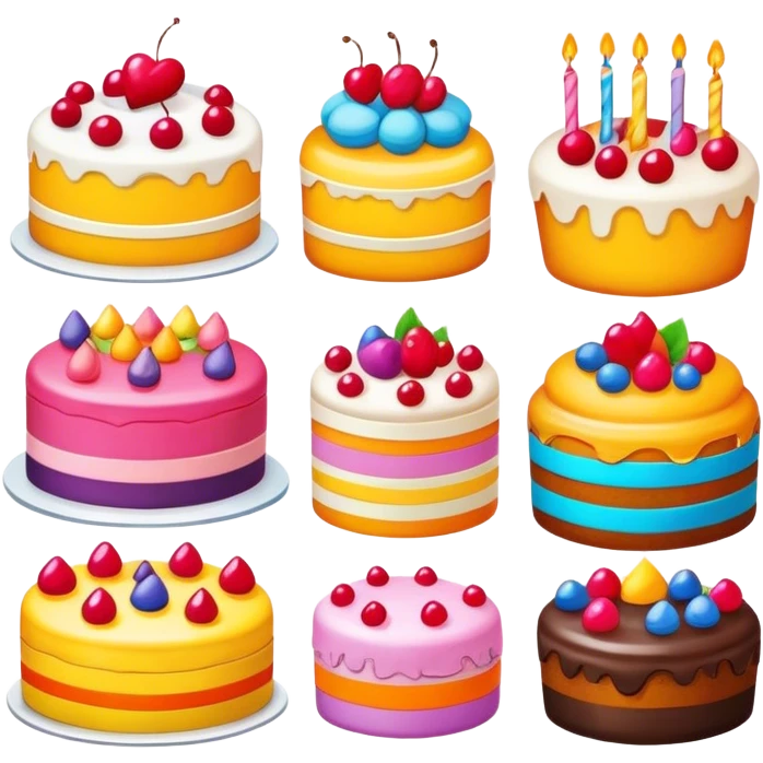 Cakes emoji