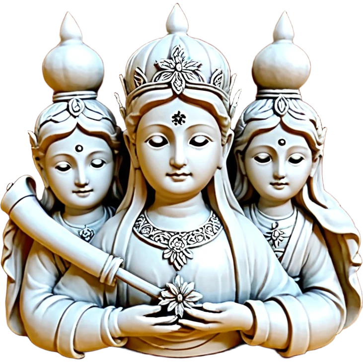 белая скульптура парня с кудрявыми волосами, он ангел с раскрытыми крыльями и руками в стороны emoji