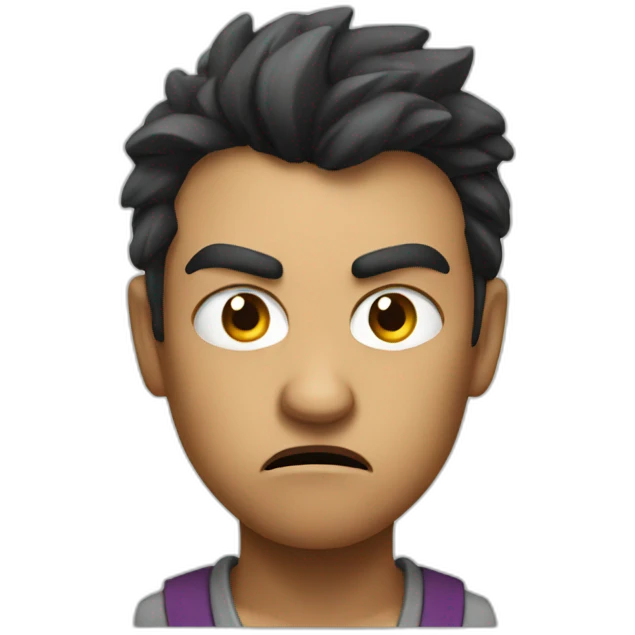 Angry Manda emoji
