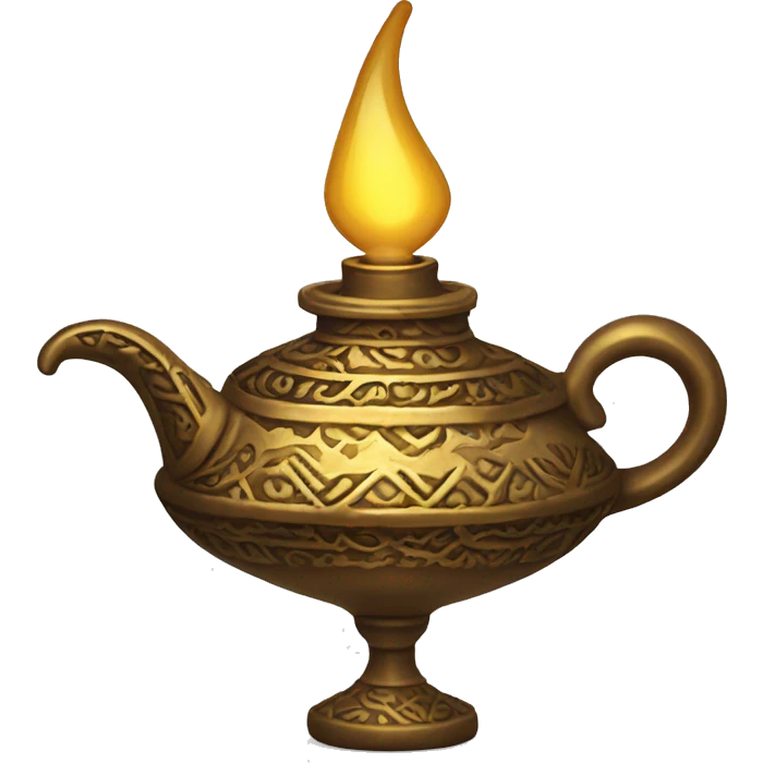 Aladdin’s lamp emoji