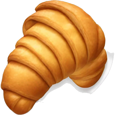 croissant eating croissant emoji