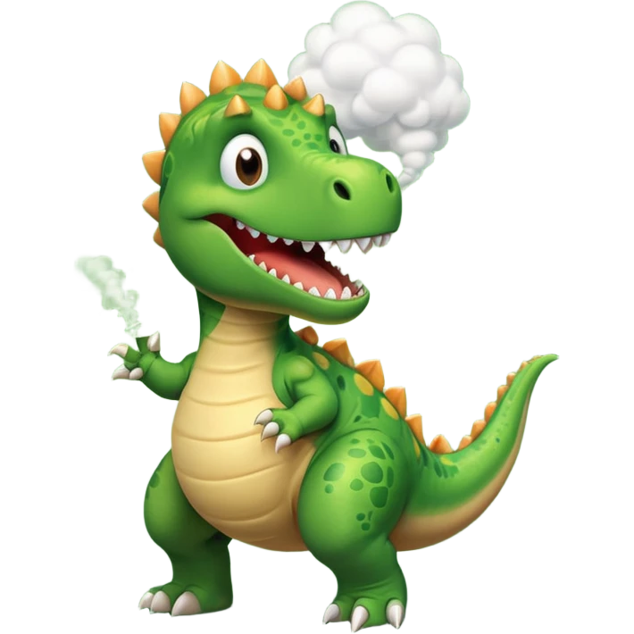 Dinosaure qui pète  emoji
