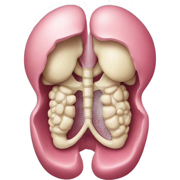 thyroid gland organ of the human body emoji