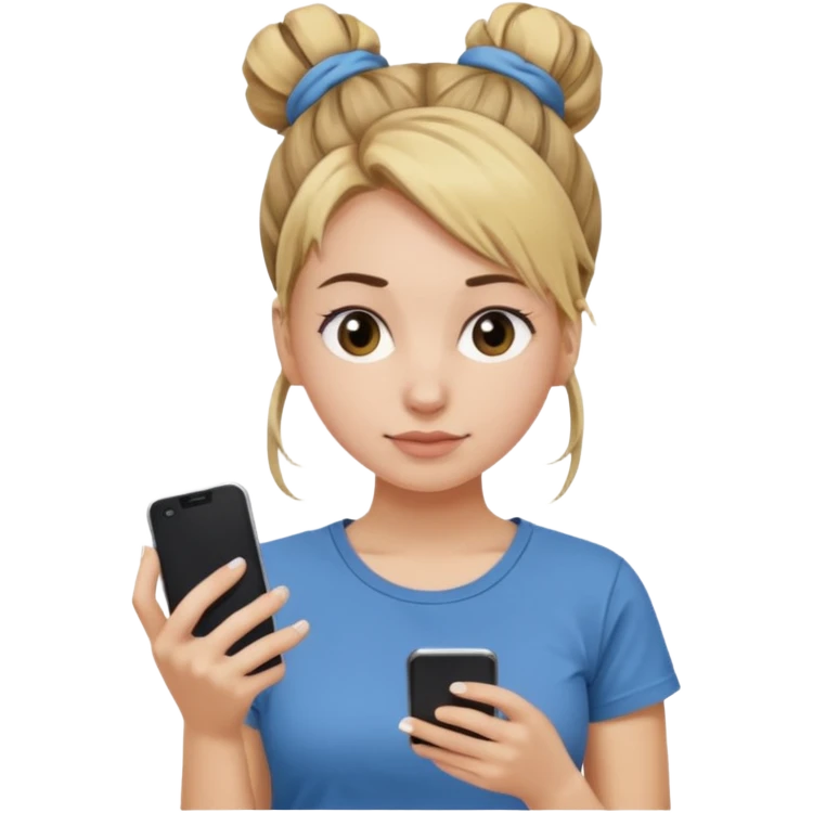 a 28 year old woman, a housewife but has gen z lifestyle emoji
