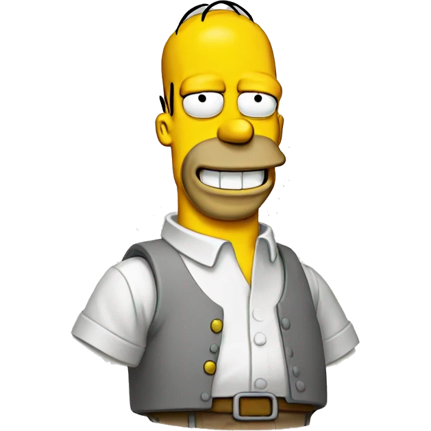 smiling homer simpson emoji