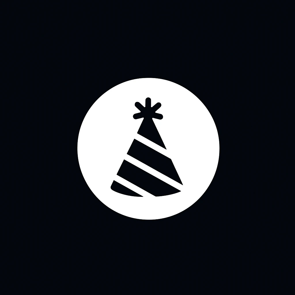 party hat emoji