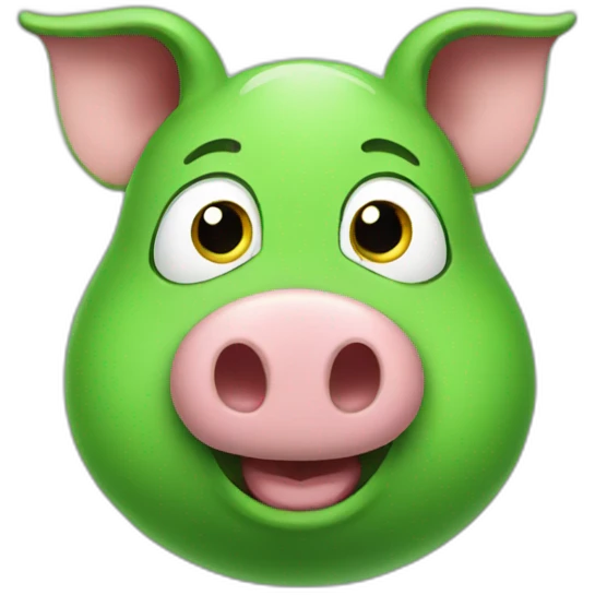green pig emoji