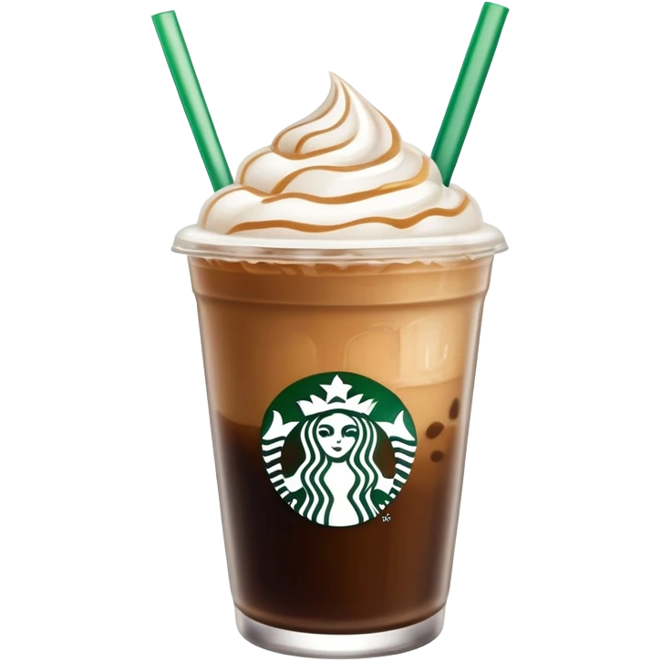 Starbucks iced shaken espresso  emoji