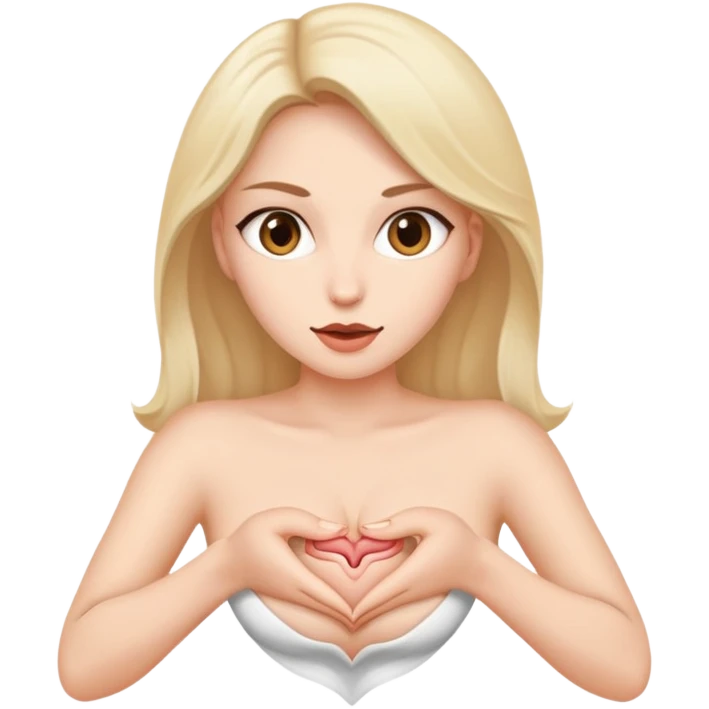 a spread open pussy from a woman  emoji