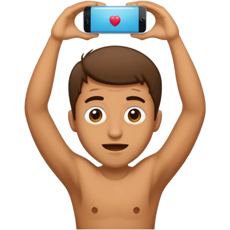 man throwing up makk balla upside down emoji