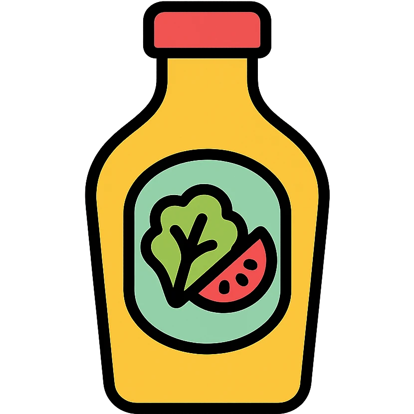 salad dressing bottle emoji