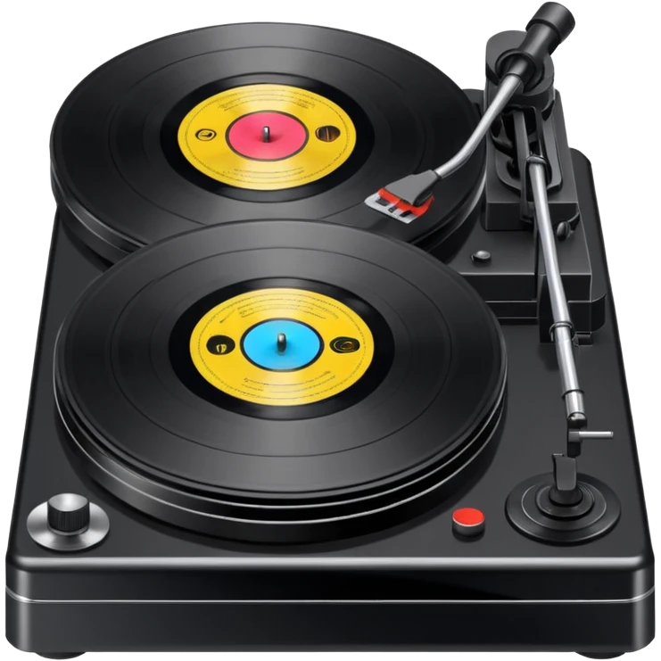Turntable set  emoji