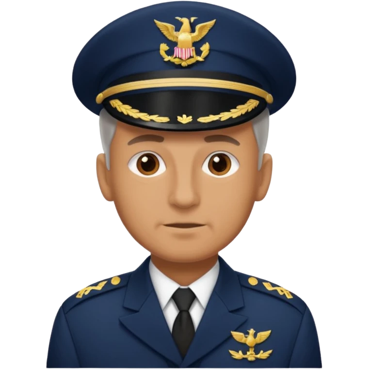 male navy soldier, old face. emoji