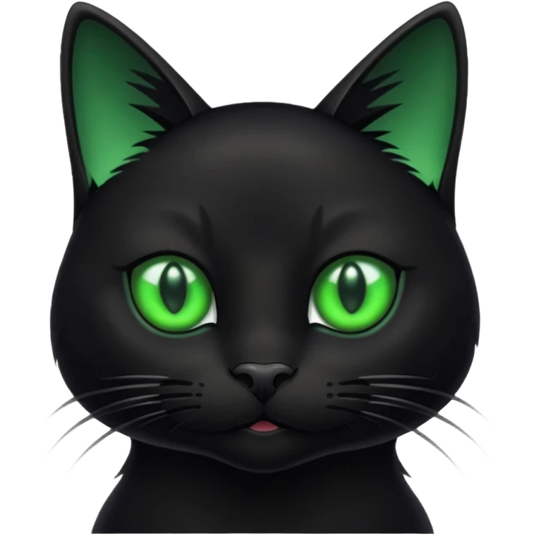 Black cat emoji