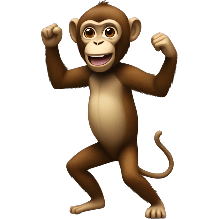Monkey dancing  emoji