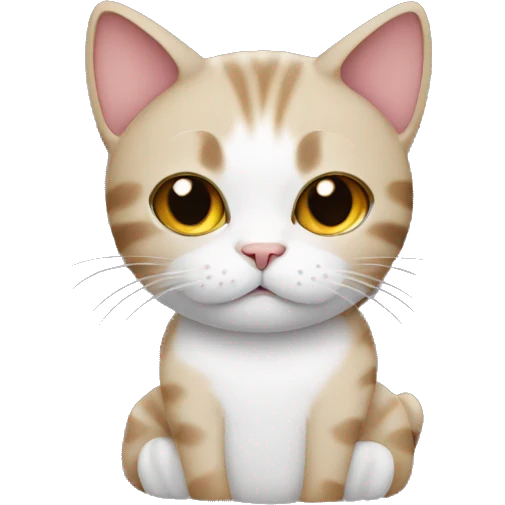 Cat wearing Dre  emoji