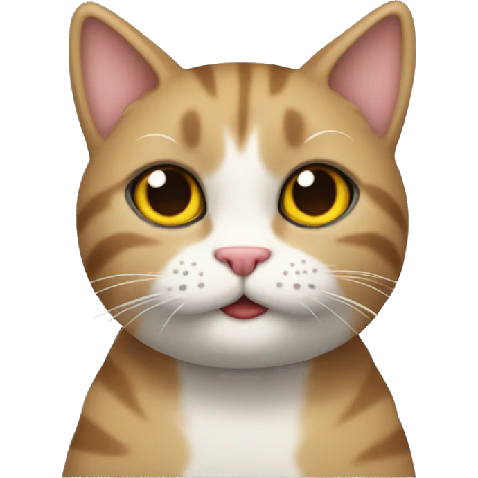 Gato en el parque emoji