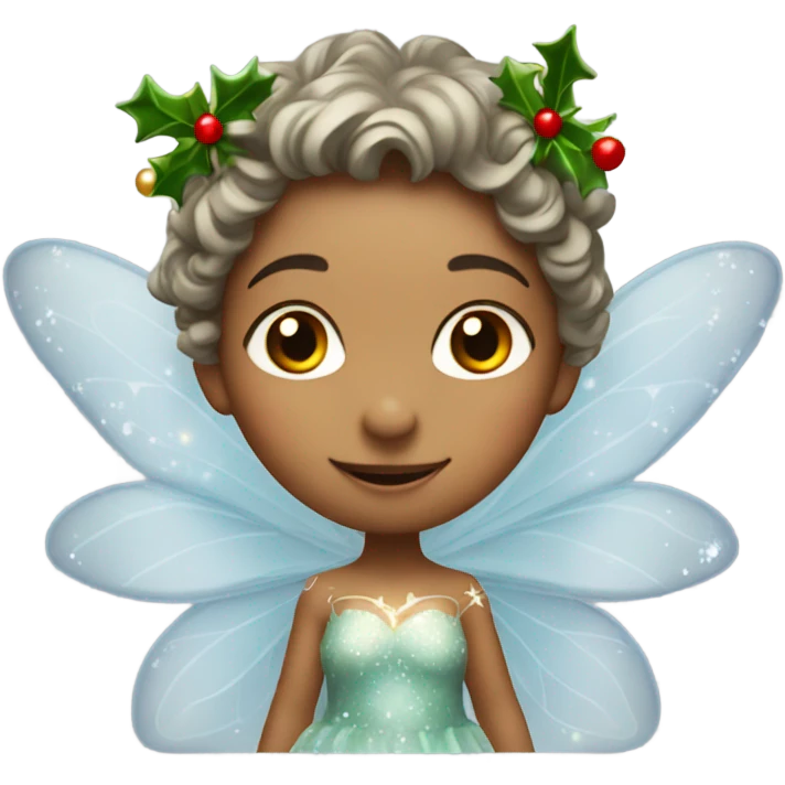 Christmas fairy emoji