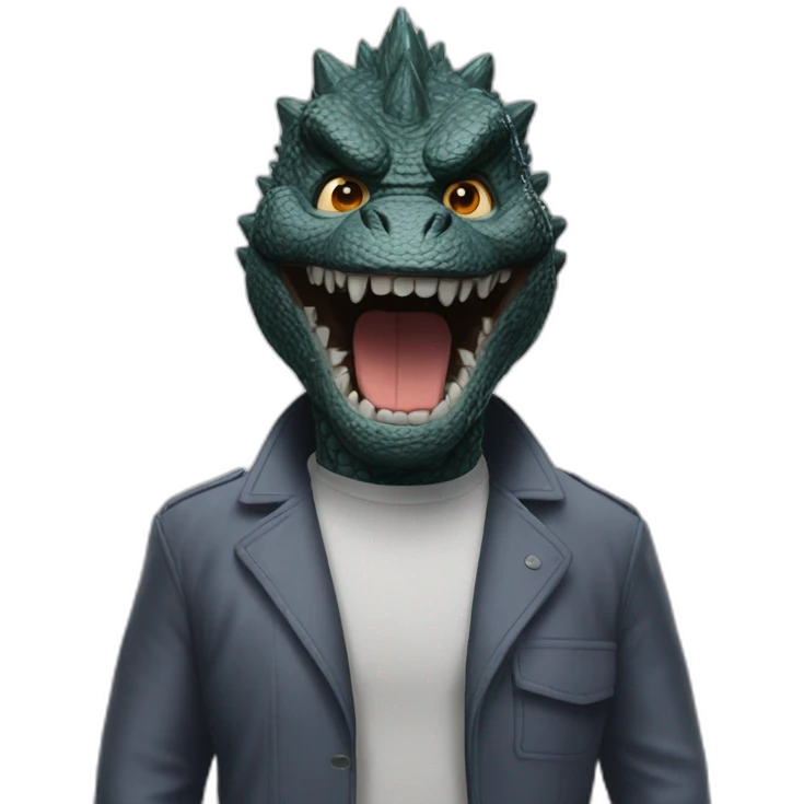 Face Godzilla movie 2019 emoji