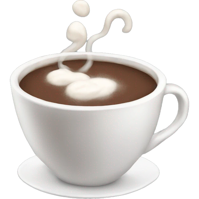 hot cocoa cup emoji