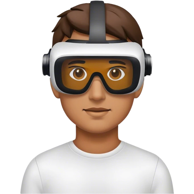 a man in VR glasses emoji