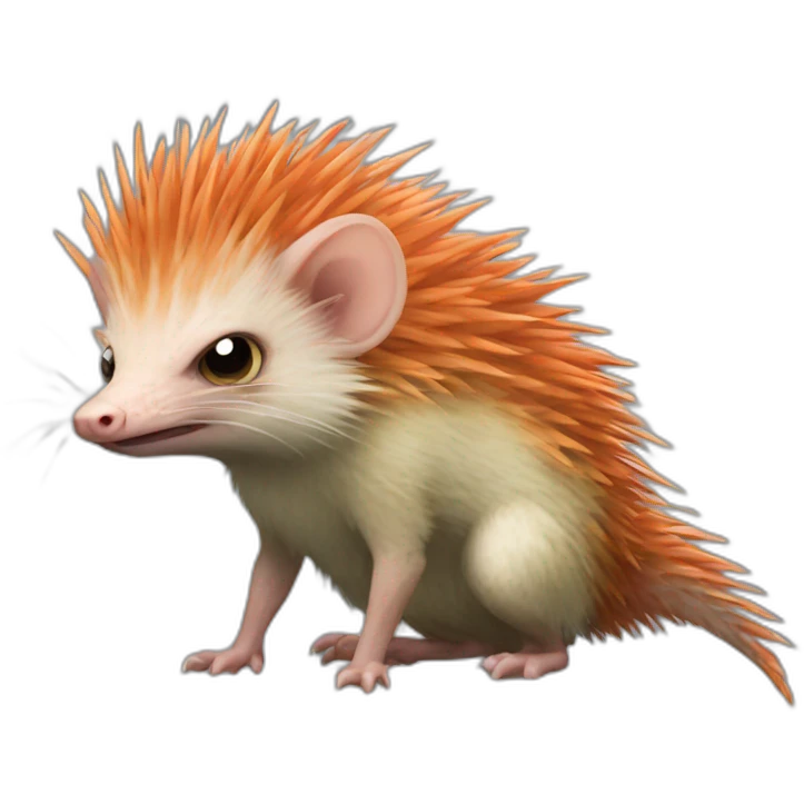 Angry redhead tenrecs emoji
