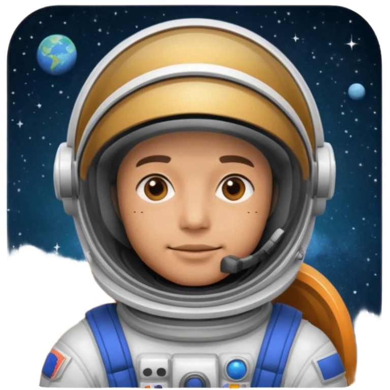 Black space guy emoji