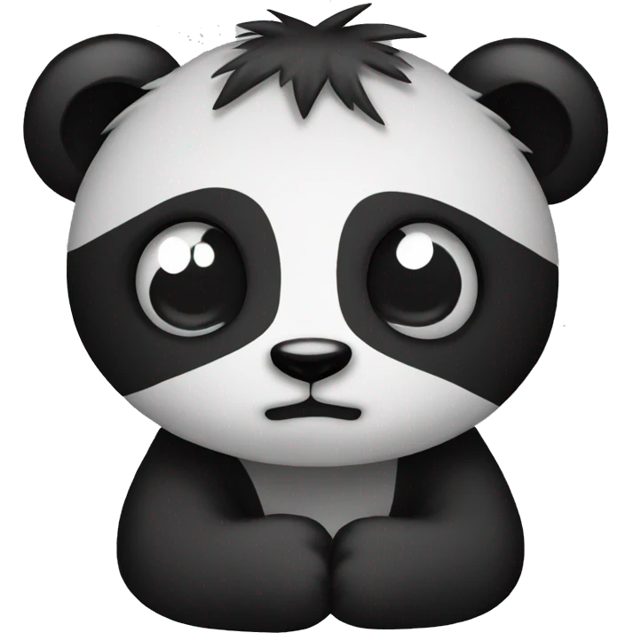 Emo panda emoji