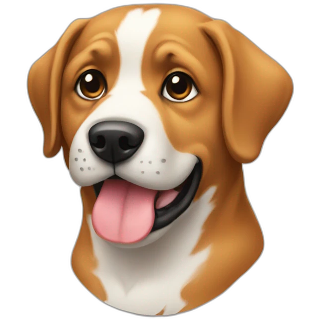 Dog sticker emoji
