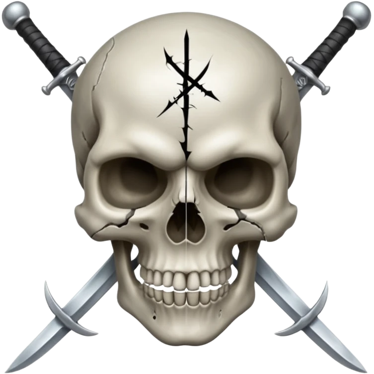 ☠️⚔️ emoji