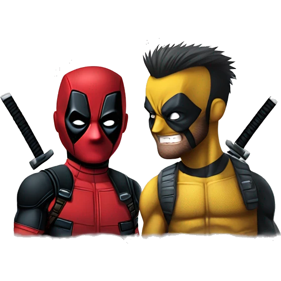 deadpool and wolverine emoji