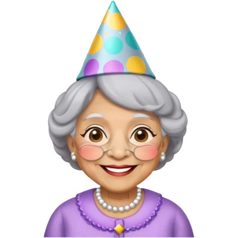 Grandma birthday emoji