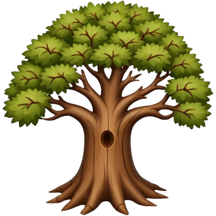 Tree with branches  emoji