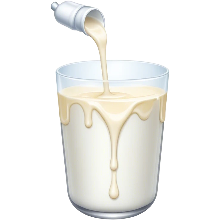 milk drips emoji