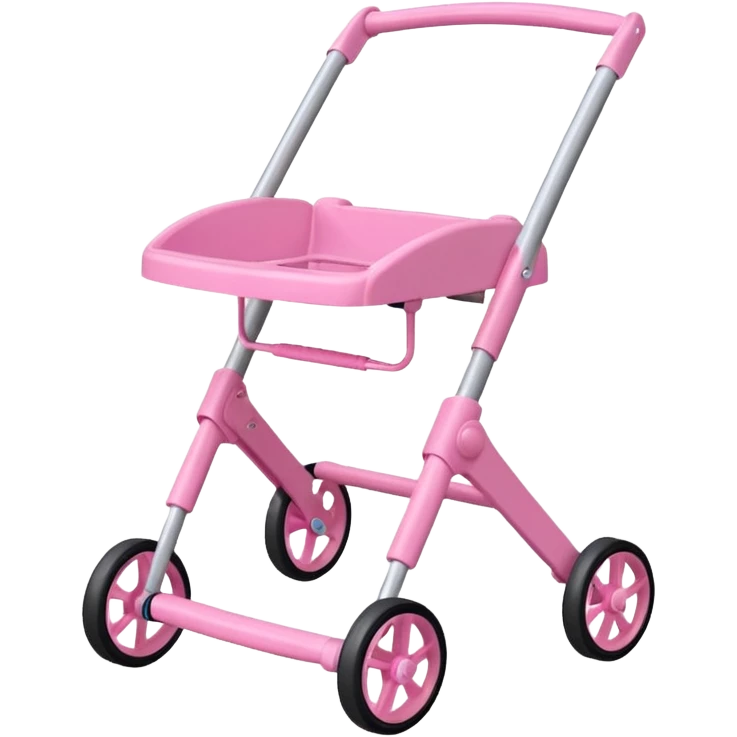 pink baby walker emoji