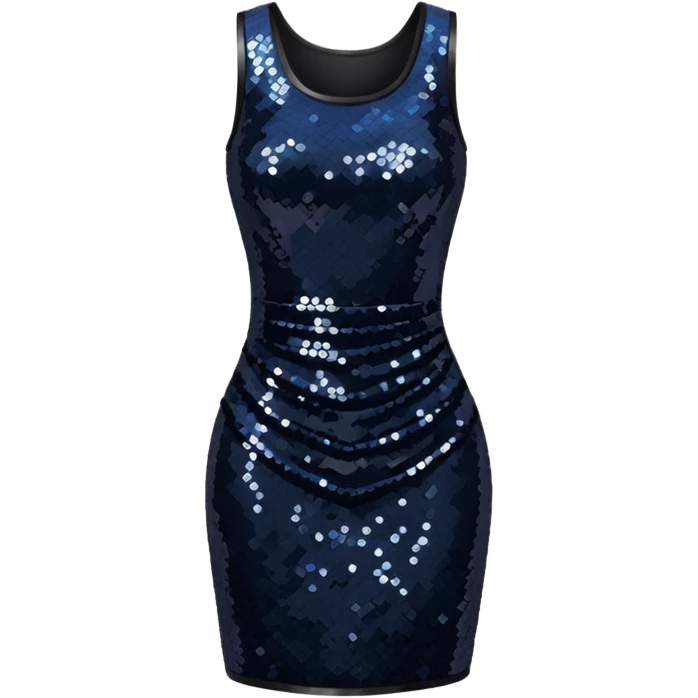 sequin dress emoji