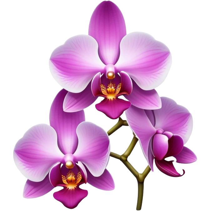 Orchid emoji