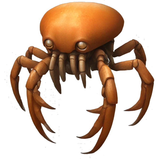 headcrab from half-life with four legs emoji