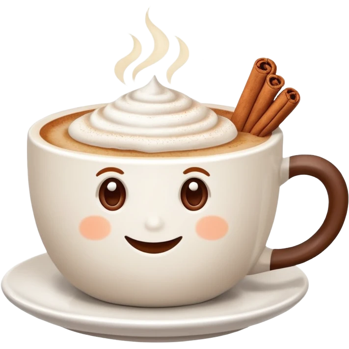 The Star Cappuccino emoji